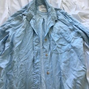 American Eagle Chambray Button Down